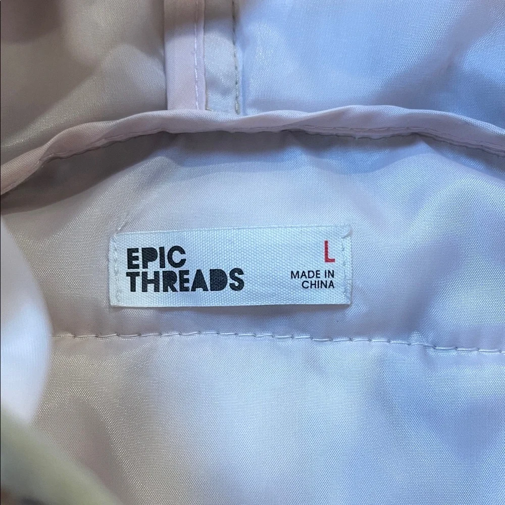 Epic Threads Leopard‎ Print Puffer Jacket Youth L